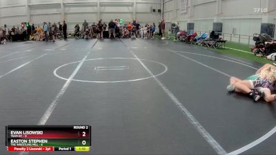 106 lbs Round 2 (4 Team) - Easton Stephen, The Wrestling Mill vs Evan Lisowski, Team GT