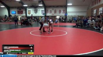 132 lbs Round 5 - Joey Glendening, Mediapolis vs Gavin Menke-Bailey, New London