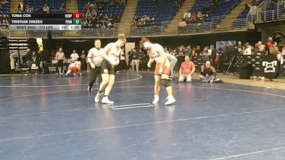 172 lbs Semifinal - Toma Cox, Hempfield vs Tristian Dinzeo, Penn Trafford