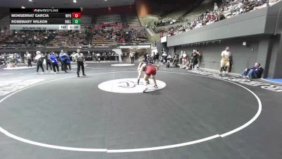 155 lbs Round Of 16 - Monserrat Garcia, Nipomo vs Rosemary Wilson, Bullard