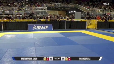 Easton Pasion Atalig vs Josh Nguyen Le 2025 Pan Kids Jiu-Jitsu IBJJF Championship