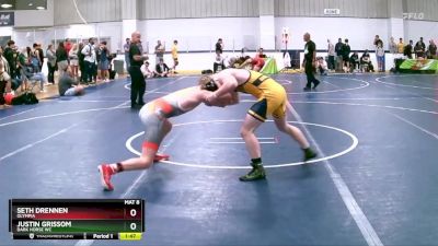 112 lbs Cons. Round 2 - Seth Drennen, Olympia vs Justin Grissom, Dark Horse WC