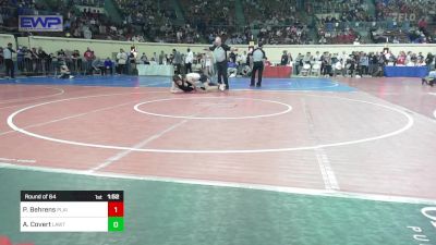 110 lbs Round Of 64 - Paxton Behrens, Plainview JH vs Anthony Covert, Lawton IKE