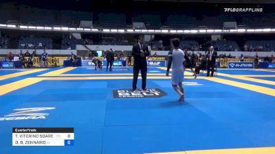 THALISON VITORINO SOARES vs DAVID B. ZENNARIO 2019 World IBJJF Jiu-Jitsu No-Gi Championship