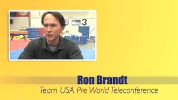 World Team Teleconference: Ron Brandt