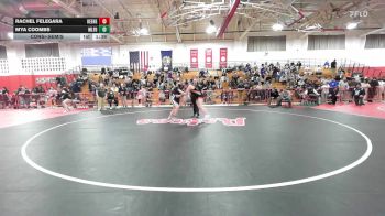 165 lbs Consolation - Rachel Felegara, Keene vs Mya Coombs, Milford