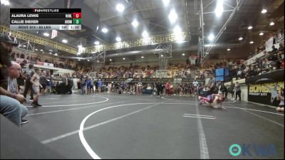 80 lbs Semifinal - Jackson Parker, Standfast vs Lukas Lomeli, Shelton Wrestling Academy