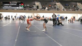 189 Championship Bracket Champ. Round 2 - Cameren Champagne, Willmar vs Bennet Balk, Scott West