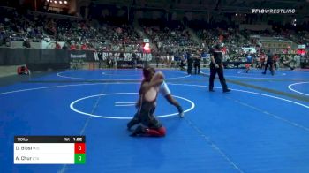 Consolation - Drake Blasi, Maize WC vs Aiden Chur, UTB