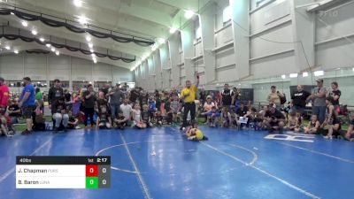 40 lbs Pools - Justus Chapman, Pursuit vs Brenson Baron, Lunatics