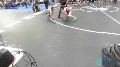 95 lbs Rr Rnd 3 - Joslynn White, Skiatook Youth Wrestling vs Chevy LamHo, Wagoner Takedown Club