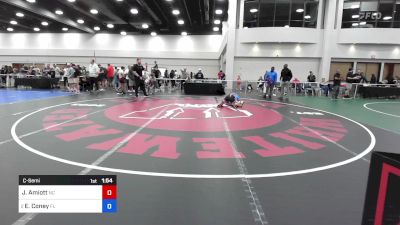 125 lbs C-semi - Jake Amiott, North Carolina vs Ericson EJ Coney, Florida