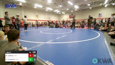 80 lbs Final - Raiden Johns, Powerhouse Elite 9u vs Cooper Franklin, Broken Arrow Wrestling Club