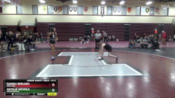 JV-2 lbs Round 2 - Natalie Nichols, Independence vs Danika Berleen, Linn-Mar