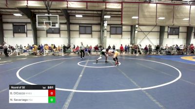 125 lbs Round Of 32 - Beniamino DiCocco, Western New England vs Nick Savariego, Plymouth