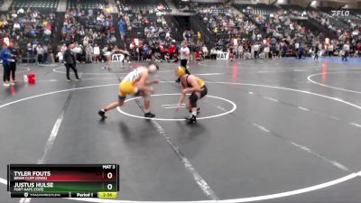 149 lbs Champ. Round 1 - Justus Hulse, Fort Hays State vs Tyler Fouts, Briar Cliff (Iowa)