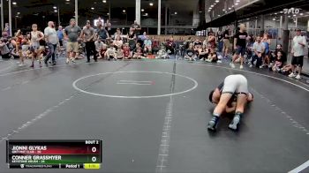 100 lbs Semis (4 Team) - Conner Grassmyer, Keystone Krush vs Jionni Glykas, Grit Mat Club