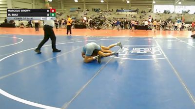 106 lbs Consi Of 64 #2 - Marcelo Brown, NY vs Jai Diaz, FL