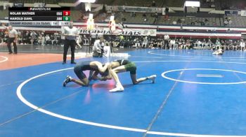 106 lbs Champ Round 1 (16 Team) - Nolan Mather, Grassfield vs Harold Dahl, Jamestown