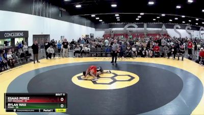 85 lbs Round 3 (8 Team) - Rylan Wax, POWA vs Esaias Perez, Mat Assassins