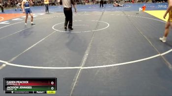 150 lbs Quarterfinal - Caden Peacock, Little Falls vs Jackson Jenniges, Adrian