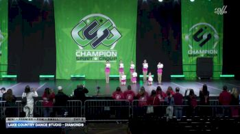Lake Country Dance Studio - Diamonds [2026 Mini - Premier - Pom - Small Day 2] 2026 CSG Dance Grand Nationals