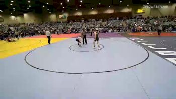 106 lbs Semifinal - Gage Singleton, Salem Elite Mat Club vs Eli Elting, Oakdale