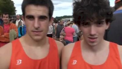 Tom Waterman and Gus McKenzie of GF Boys Eastern States Reebok Manhattan Invite