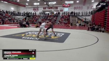 150 lbs Quarterfinal - Connor Mason, Iowa City, Liberty vs Broden VenHuizen, Fulton (H.S.)