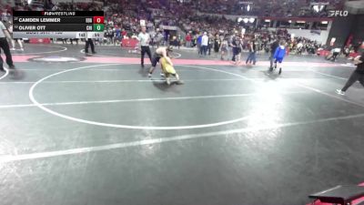 135 lbs Cons. Round 2 - Camden Lemmer, Edgar vs Oliver Ott, Chilton/Hilbert