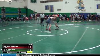 145 lbs Semifinal - Thomas Marquez, Canby vs Gus Johnson, Ida B. Wells