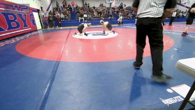 180 lbs Rr Rnd 3 - Laney Horine, Cleveland vs Rylee Broehl, Broken Arrow Girls Junior High