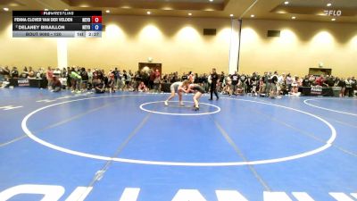 120 lbs Cons. Round 1 - Fenna Clover Van Der Velden, New York vs Delaney Bisaillon, New York