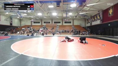 138 lbs Round 1 - Jimena Mendez, Santa Rosa Junior College vs Arianna McPicke, Skyline