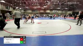 170 lbs Rr Rnd 2 - Caden Hagerman, Kraken vs Justin Griffith, Seahawks Blue