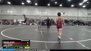 113 lbs Quarterfinals (8 Team) - Leo Edblad, Minnesota Gold vs Kaiden Powell, Kansas Red