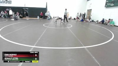 50 lbs Cons. Semi - Ronald Leyba, Team Tulsa Wrestling vs Finn Moehle, Team Central