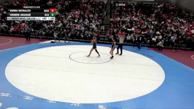 4A 110 lbs Semifinal - Emma Morales, Murray vs Kemrie Grange, Ridgeline