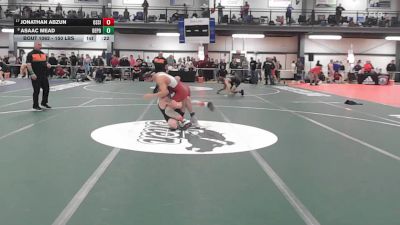 150 lbs Consi Of 8 #1 - Jonathan Abzun, Ossining vs Asaac Mead, Deposit-hancock