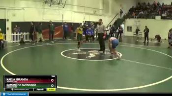 106 lbs Champ. Round 1 - Kaela Miranda, John Glenn vs Samantha Alvarado, Eisenhower