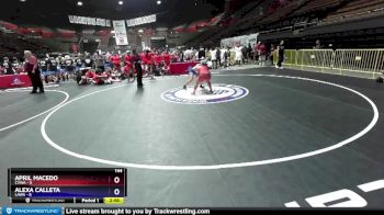 144 lbs Round 3 (16 Team) - April Macedo, CVWA vs Alexa Calleta, LAWA