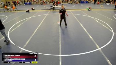 150 lbs Cons. Semi - Haden Mulvihill, Minnesota vs Mason Breeggemann, Ghost Riders