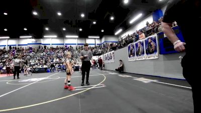 60 lbs Round Of 16 - Jackson Long, Mustang Bronco Wrestling Club vs Tucker Moss, RWC