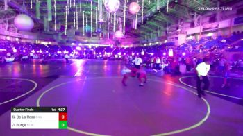 116 lbs Quarterfinal - Seferino De La Rosa, Cyclones Fitness And Wrestling vs Jaylen Burge, Black Fox Wr Ac