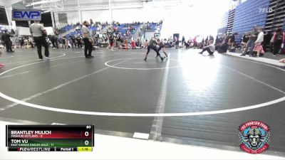 80 lbs Round 2 (4 Team) - Brantley Mulich, Missouri Outlaws vs Tom Vu, East Kansas Eagles Gold