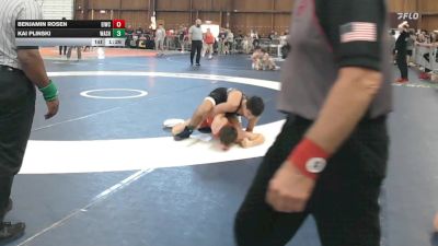 125 lbs Semifinal - Benjamin Rosen, Eiwc vs Kai Plinski, Washington Hs
