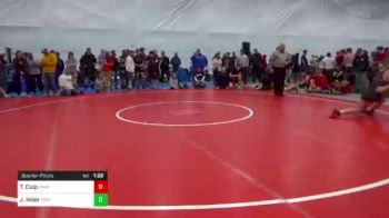 152 lbs Quarterfinal - Tanner Culp, York vs Jayden Imler, New Paris