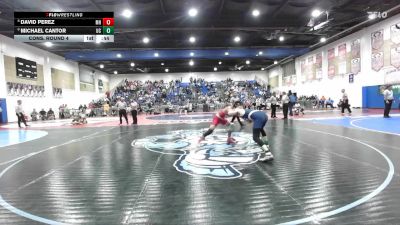 144 Boys Cons. Round 4 - David Perez, Mission Hills vs Michael Cantor, University City