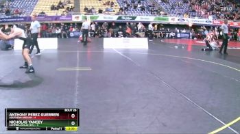 141 lbs Placement Matches (16 Team) - Anthony Perez Guerrero, Southern Oregon vs Nicholas Yancey, Campbellsville (Ky.)