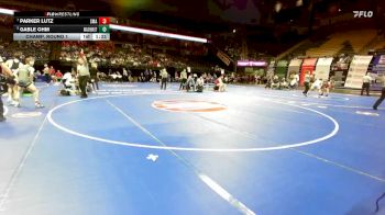 120 Class 3 lbs Champ. Round 1 - Parker Lutz, St. Michael The Archangel vs Gable Ohm, Washington